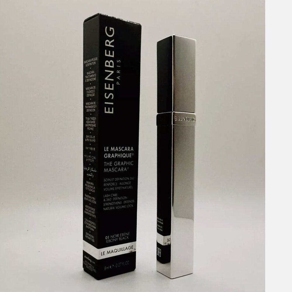 Eisenberg Paris Le Mascara Graphique Graphic 01 Noir Ebene Black NEW IN BOX